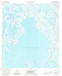 Lake Felicity 1964 topographic map thumbnail
