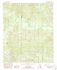 Lake Foursome 1986 topographic map thumbnail