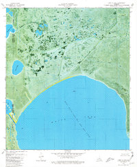 Lake Le Bleu 1979 topographic map thumbnail