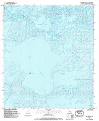 Lake Mechant 1994 topographic map thumbnail