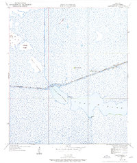 Lake Misere 1934 topographic map thumbnail