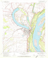 Lake Providence 1970 topographic map thumbnail