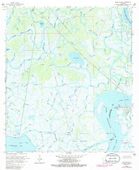 Lake Salve 1966 topographic map thumbnail
