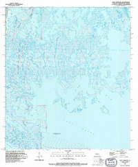Lake Tambour 1994 topographic map thumbnail