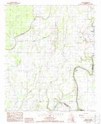 Lamar 1987 topographic map thumbnail
