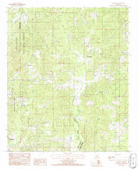 Langston 1986 topographic map thumbnail
