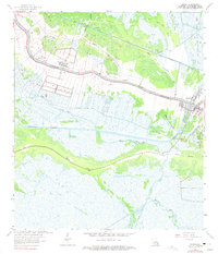 Larose 1963 topographic map thumbnail