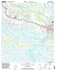 Larose 1998 topographic map thumbnail