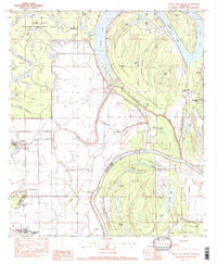 Larto Lake South 1982 topographic map thumbnail