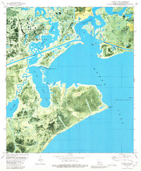 Latania Lake 1980 topographic map thumbnail