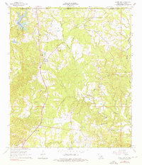 Laurel Hill 1965 topographic map thumbnail