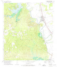Lecompte 1972 topographic map thumbnail