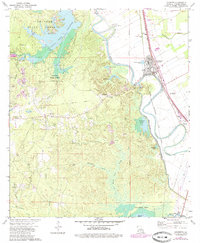 Lecompte 1972 topographic map thumbnail