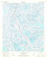 Leesville 1957 topographic map thumbnail