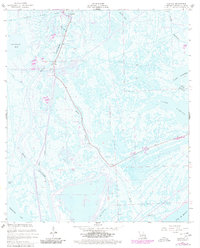 Leesville 1957 topographic map thumbnail