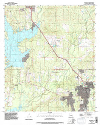 Leesville 1994 topographic map thumbnail