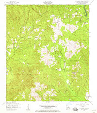 Little Sandy Creek 1954 topographic map thumbnail