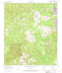 Little Sandy Creek 1954 topographic map thumbnail