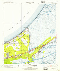 Little Woods 1951 topographic map thumbnail