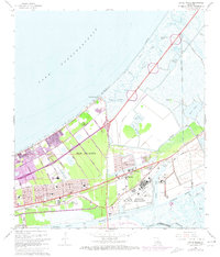 Little Woods 1967 topographic map thumbnail