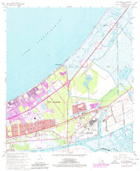 Little Woods 1967 topographic map thumbnail