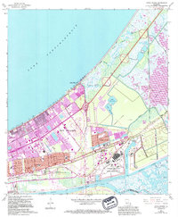 Little Woods 1967 topographic map thumbnail