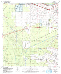 Lobdell 1992 topographic map thumbnail