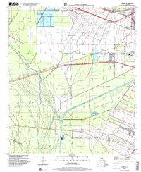 Lobdell 1998 topographic map thumbnail