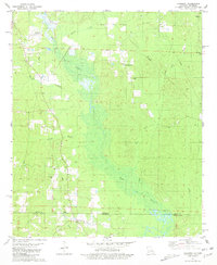 Lockhart 1981 topographic map thumbnail