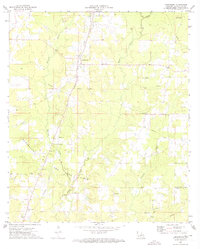 Longstreet 1972 topographic map thumbnail