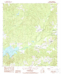 Loring 1988 topographic map thumbnail