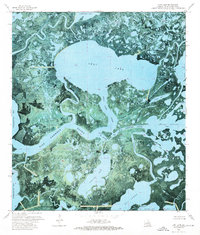 Lost Lake 1974 topographic map thumbnail