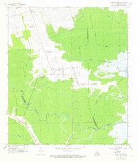 Lower Vacherie 1962 topographic map thumbnail