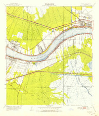 Luling 1951 topographic map thumbnail