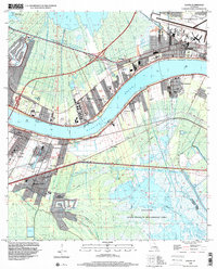 Luling 1998 topographic map thumbnail