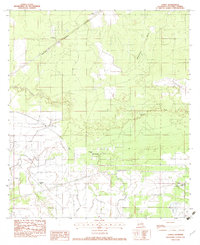 Lunita 1982 topographic map thumbnail