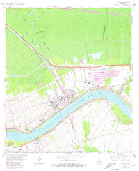 Lutcher 1962 topographic map thumbnail