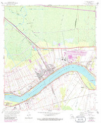 Lutcher 1962 topographic map thumbnail