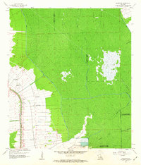 Madewood 1962 topographic map thumbnail