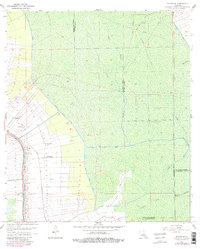 Madewood 1962 topographic map thumbnail