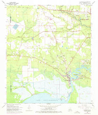 Madisonville 1968 topographic map thumbnail