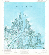 Main Pass 1971 topographic map thumbnail