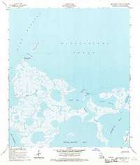 Malheureux Point 1955 topographic map thumbnail