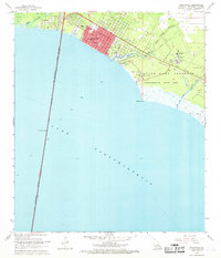 Mandeville 1968 topographic map thumbnail