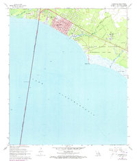 Mandeville 1968 topographic map thumbnail