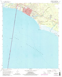 Mandeville 1968 topographic map thumbnail