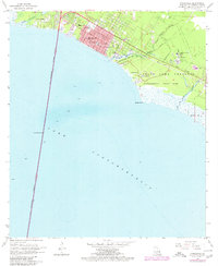 Mandeville 1968 topographic map thumbnail