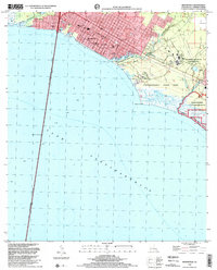 Mandeville 1998 topographic map thumbnail