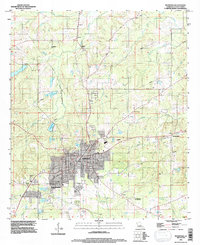 Mansfield 1994 topographic map thumbnail