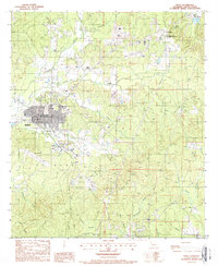 Many 1988 topographic map thumbnail
